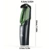 Cordless Vacuum Beard Trimmer with 20 Length Settings Digital Battery Display