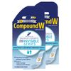 Compound W Maximum Strength One Step Invisible Wart Remover Strips, 14 CT, 2 Pack