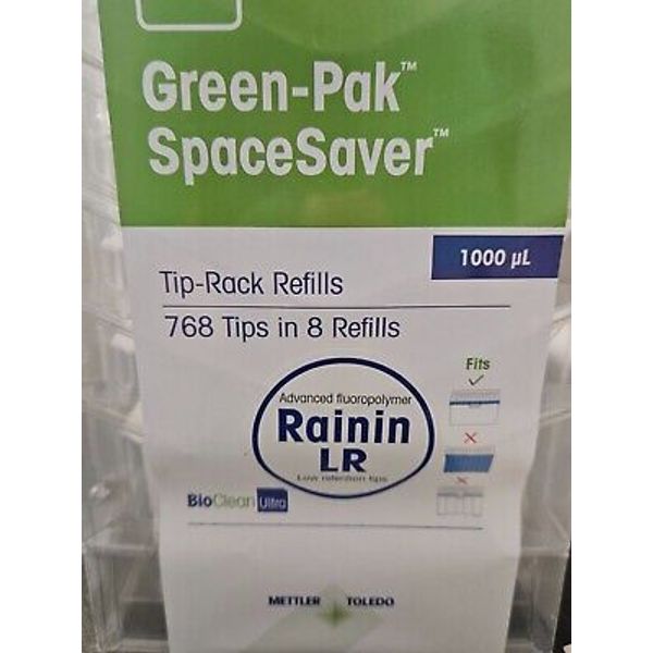 Rainin Pipette Tips LTS 1000 ul 16 Racks with 96 Tips Each