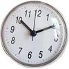 JiangMuXin Bathroom Clock, Bath Clock with Suction Clock, Wall Clock, Waterproof Clock, Kitchen, Bath, Splashproof Waterproof Clock, Bathroom Home