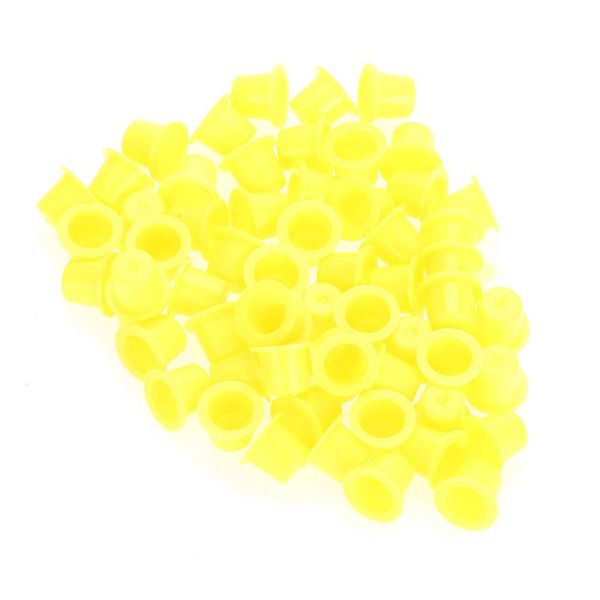 1000pcs Tattoo Ink Cup Disposable Pigment Plastic Container Permanent Tattoo Accessory (M)