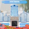 5 Gallon Hot & Cold Water Cooler Dispenser Top Loading W/  Storage Cabinet Small