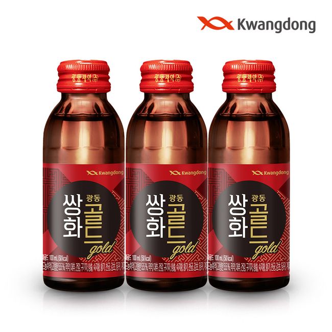 (Directly managed in Guangdong) Ssanghwa Gold 100ml 10 bottles Ssanghwa tea