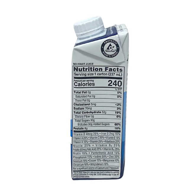 Calories in Ensure Ensure Clear and Nutrition Facts