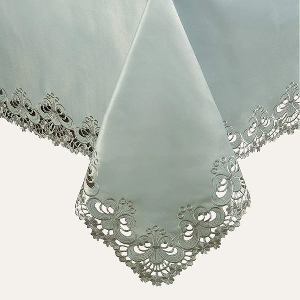 Gray Table Cover - Creola Collection - Table Runners