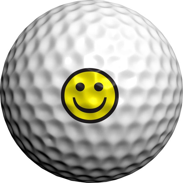 Golfdotz | Be Happy Design | Golf Ball Markers | Golf Accessories | Golf Ball Customizers | 32 Count