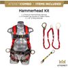 Palmer Safety Fall Protection Hammerhead Kit I 5pt Safety Harness MEDIUM