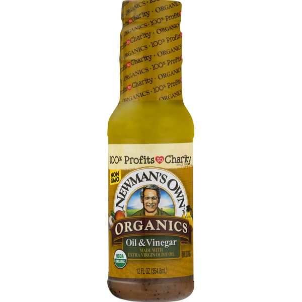 Newman's Own Organics Oil & Vinegar Salad Dressing, 12 oz