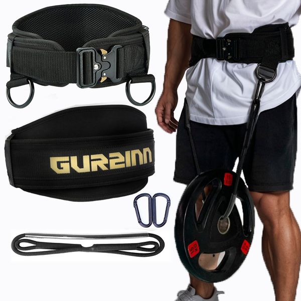 Weight Lifting Belt Gym Fitness with Quick Locking, Dip Belt with rope, Weighted Pull Up Belt for Gym Fitness Powerlifting Squat