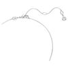 Swarovski Meteora pendant, White, Rhodium plated