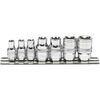Draper 7 Piece Combination Drive Torx Socket Set