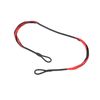 GPP 2 Packs Replacement 17.5" String for 50 lb./ 80 lbs. Pistol Crossbows,Black/Red