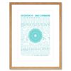Desiderata Mandala Ehrmann Typography Framed Wall Art Print