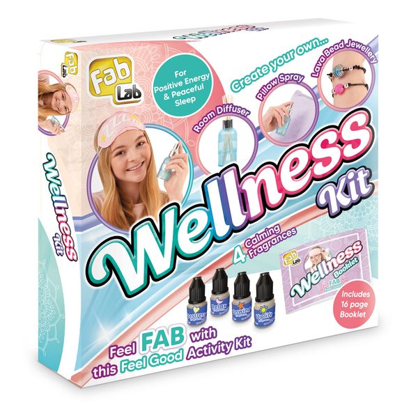 FabLab FL007A Wellness Scent Activity Kit with Sleep Mask, Multi