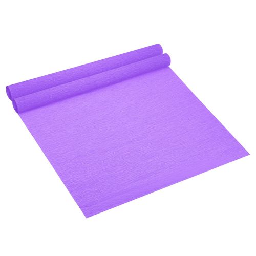 PATIKIL 8.2ft Crepe Paper Roll, 2 Roll 20" Width Soft Paper Streamer Sheet for Craft Flower Making Wrapping Party Birthday Wedding Decoration, Light Purple