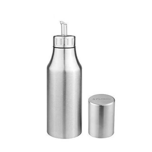 Olive Oil Dispenser 25oz Oil Bottle Stainless Steel Leak Proof Olive Oil Decante