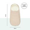 Ickle Bubba Premium Pram and Stroller Footmuff - Universal (Stone)
