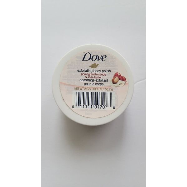 Dove Exfoliating Body Polish Pomegranate Seeds and Shea Butter • 2 Oz