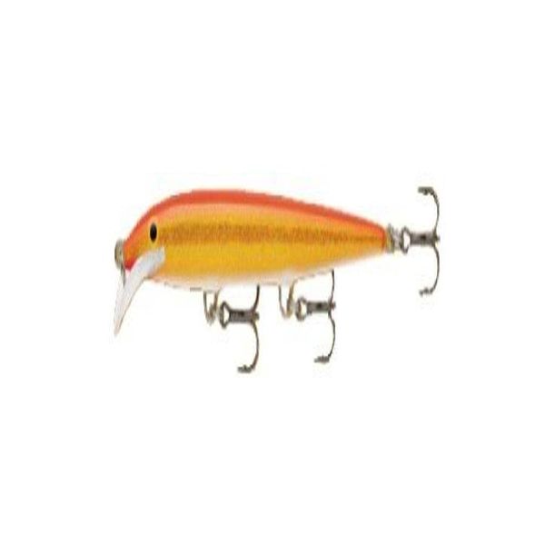 Rapala Scatter Rap Minnow Lure, Gold Fluorescent Red, 11cm