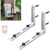 Mini Split AC Wall Mount Bracket Heavy Duty 265 lbs Fits 9k-18k BTU