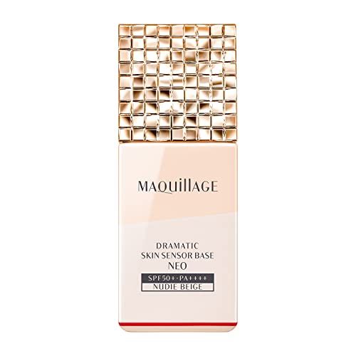 MAQUILAGE Dramatic Skin Sensor Base NEO Nudy Beige Makeup Base (SPF 50+, PA++++), Main Unit 0.8 fl oz (25 ml)