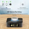 LED Bluetooth 5.0 Receiver Transmitter Wireless 3.5mm AUX to RCA HiFi Adapter B