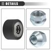 X AUTOHAUX Universal Wheel Stud Installer Tool, Iron, Silver Tone, 1 Set