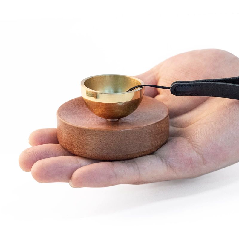 Orin Mini Buddhist Altar Rin Pet (Small but Very Good Tone) Brass ...