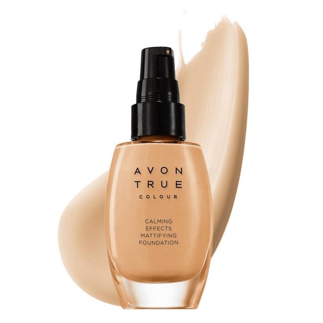 Avon Calming Effects Doğal Ve Mat Fondöten 30 Ml. Almond