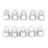 10Pcs Wheel Locking Lug Nut Key Set Wheel Nut Extractor Installation Anti‑Theft Wheel Nut Socket Kit for Car
