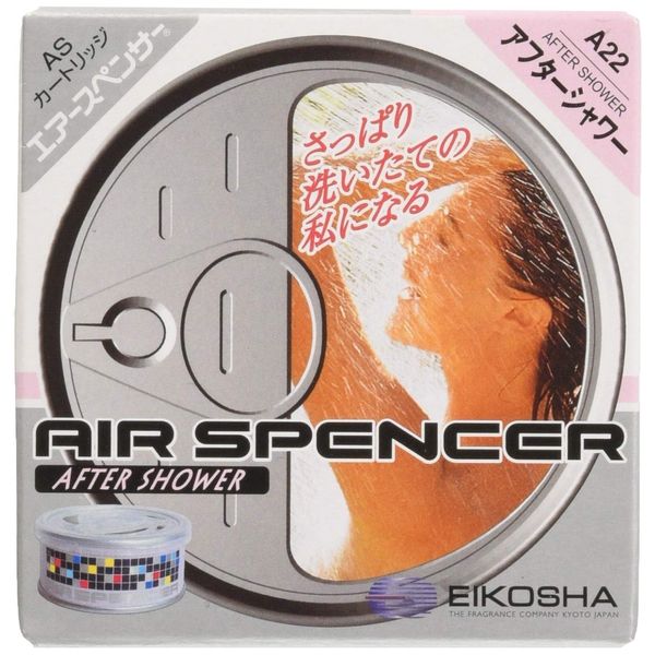 Eikosha A22 Air Spencer Car Air Freshener Cartridge, Refill, 1.4 oz (40 g)