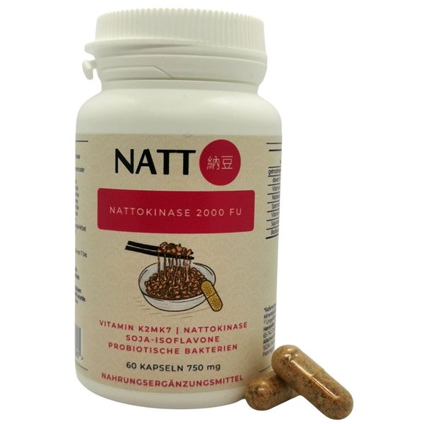 Natto + Nattokinase 2000 FU - 60 Capsules