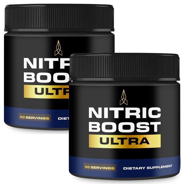 (2 Pack) Nitric Boost Ultra Purple Powder, Support Enery Levels BCAA for Men