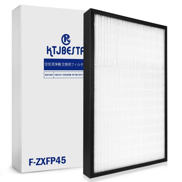 KTJBESTF Air Purifier Replacement Filter f zxfp45 for Panasonic Air Purifier F-VXF45 F-VX45E7 F-VX40H1 Filter Dust Collection Filter f-zxfp45 Replacement for Air Purifier (Model Number: F-ZXFP45)