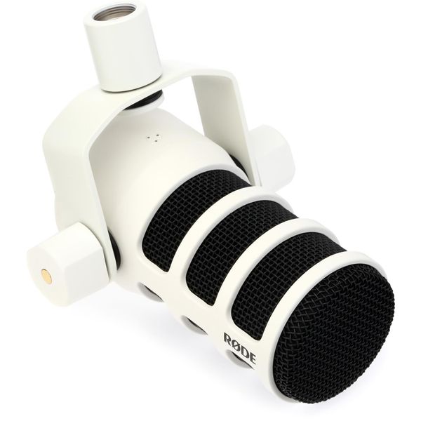 Rode PodMic Cardioid Dynamic Broadcast Microphone - White