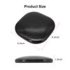 Nail Armrest Pillow, Manicure Hand Pillow Lightweight and Portable with Anti-Slip Base, Manicure Hand Pillow for Armrests, Nail Table Salon Technician Desk Station (Black)