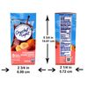 4 12-Quart Boxes Crystal Light Strawberry Orange Banana Drink Mix
