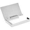 GROHE 40781000 Selection Cube Paper Holder W/Cover, Starlight Chrome