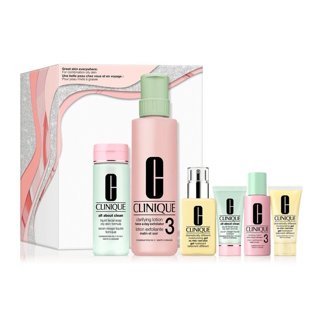 Clinique Great Skin Everywhere 6-PC Skincare Gift Set  For Combination Oily Skin