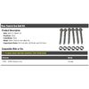 Rear Control Arm Bolt Kit - Compatible with 1993-2000 Honda Civic Coupe