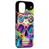 iPhone 14 Pro Video Game Control All The Things Skull Paint Splatter Drip Smartphone Case