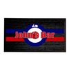 Personalised MOD Bar Runner Mat - 60's mod scooter, home bar runner mat, beer pub mat
