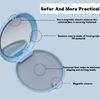 2 Pcs Retainer Case, Retainer Box With 2 Pcs Aligner Removal Tool,Denture Retainer Case,Mouth Guard Case,Blue