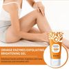 Orange Exfoliating Peeling Gel 2PCS Deep Clean Face & Body Scrub Moisturizer