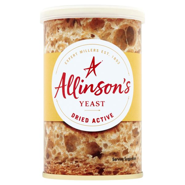 Allinson Dried Active Baking Yeast - 2 x 125gm