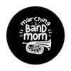 Marching Band Mom Baritone Horn Euphonium Player PopSockets Swappable PopGrip