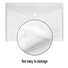 Plastic Wallets A5-36 Pack A5 Plastic Wallet with Popper Plastic Folders Document Files Popper Wallet Envelope Folders Pockets
