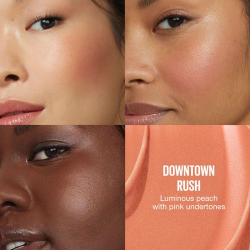Maybelline Sunkisser Multi-Use Liquid Blush and Bronzer, Blendable, Longwear, Glowy Make Up, Downtown Rush, 1 Count