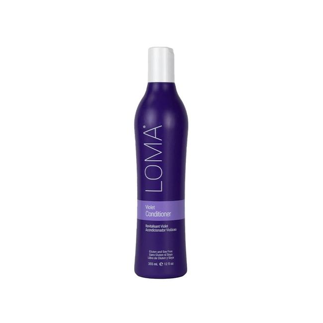 Loma Hair Care Violet Conditioner, Lemon/Eucalyptus, 12 Fl Oz