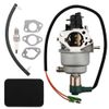 Panari EB3500 Carburetor for Honda Generator EG5000X EG5000X EM5000SX EM5000X EB5000X EB3500X EB3800X EM3500X EM3500SX EM3800SX EW140 Parts W Air Filter Spark Plug